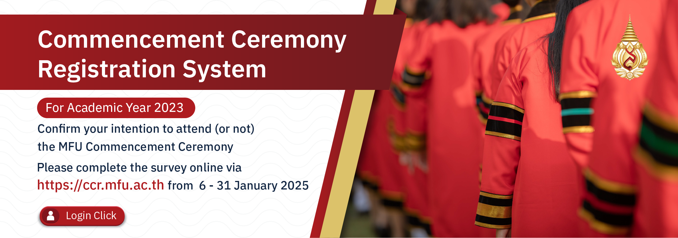 Commencement Ceremony Registration System