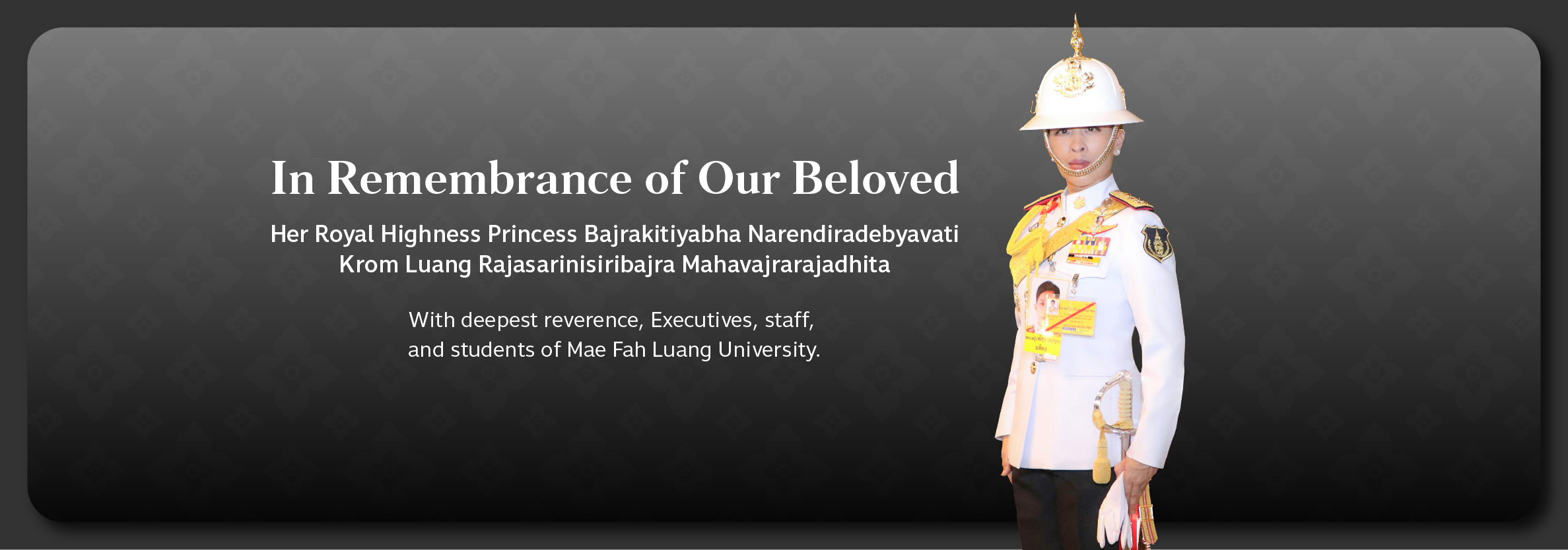 In Remembrance of Our Beloved