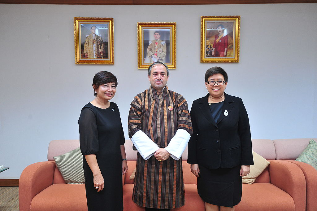 A Visit from the Minister of Information and Communications of the Kingdom of Bhutan