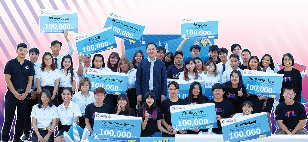 MFU Students Seize More Than 1 Million Baht in Startup Thailand League