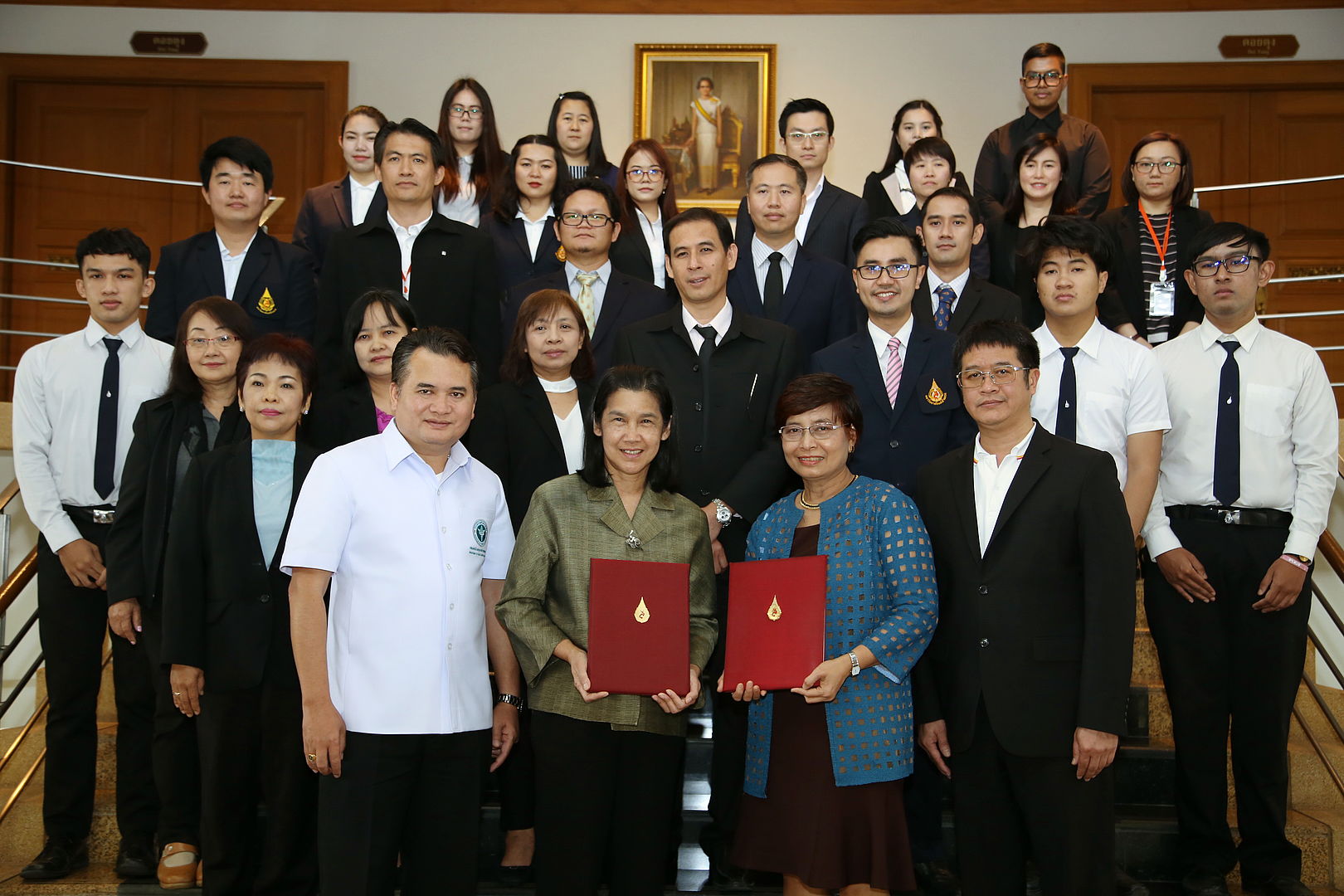 Agreement for Information Technology Development between the Department of Health Service Support and MFU