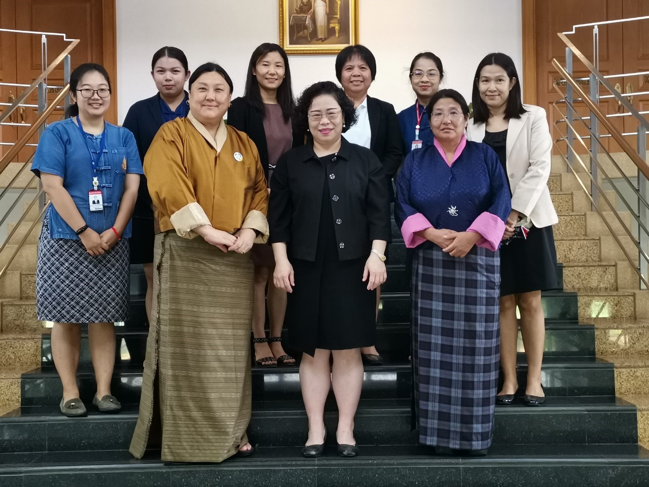 The Visit from the Department of Adult and Higher Education, Bhutan