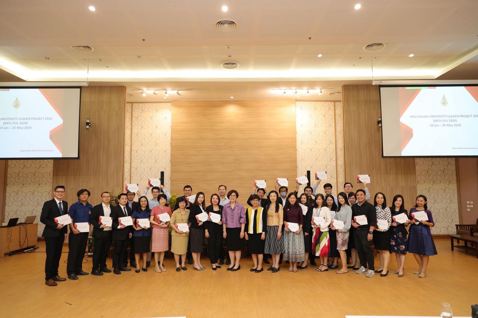 The Project Presentations and Closing Ceremony of MFU Young University Leaders