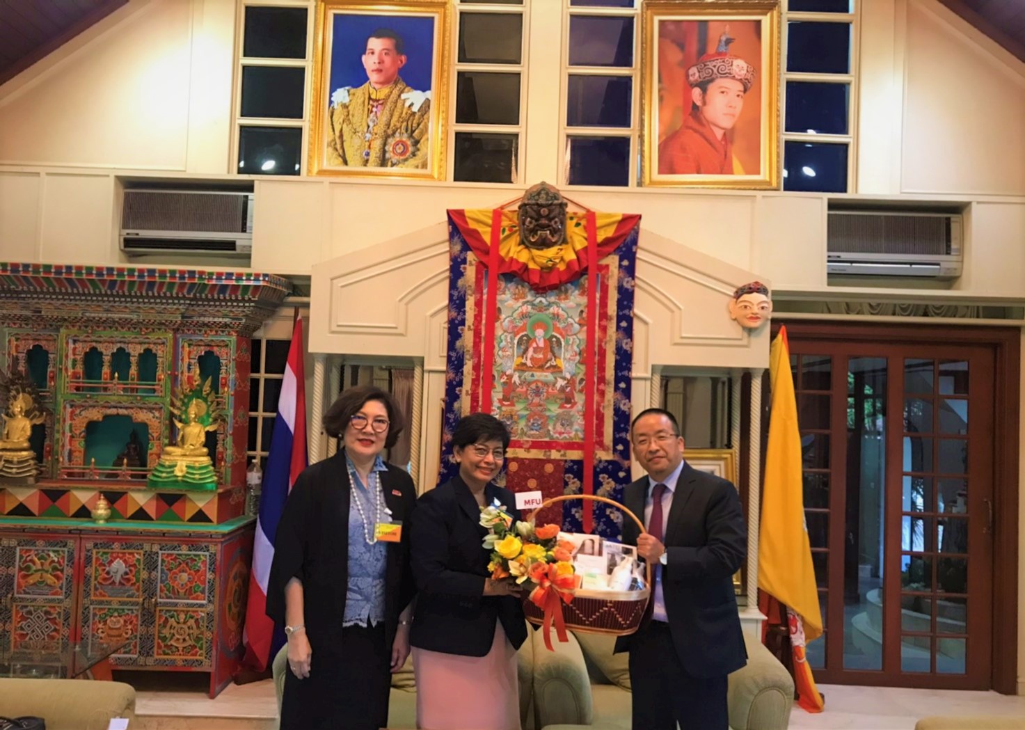 A Visit to the Ambassador of Bhutan to Thailand