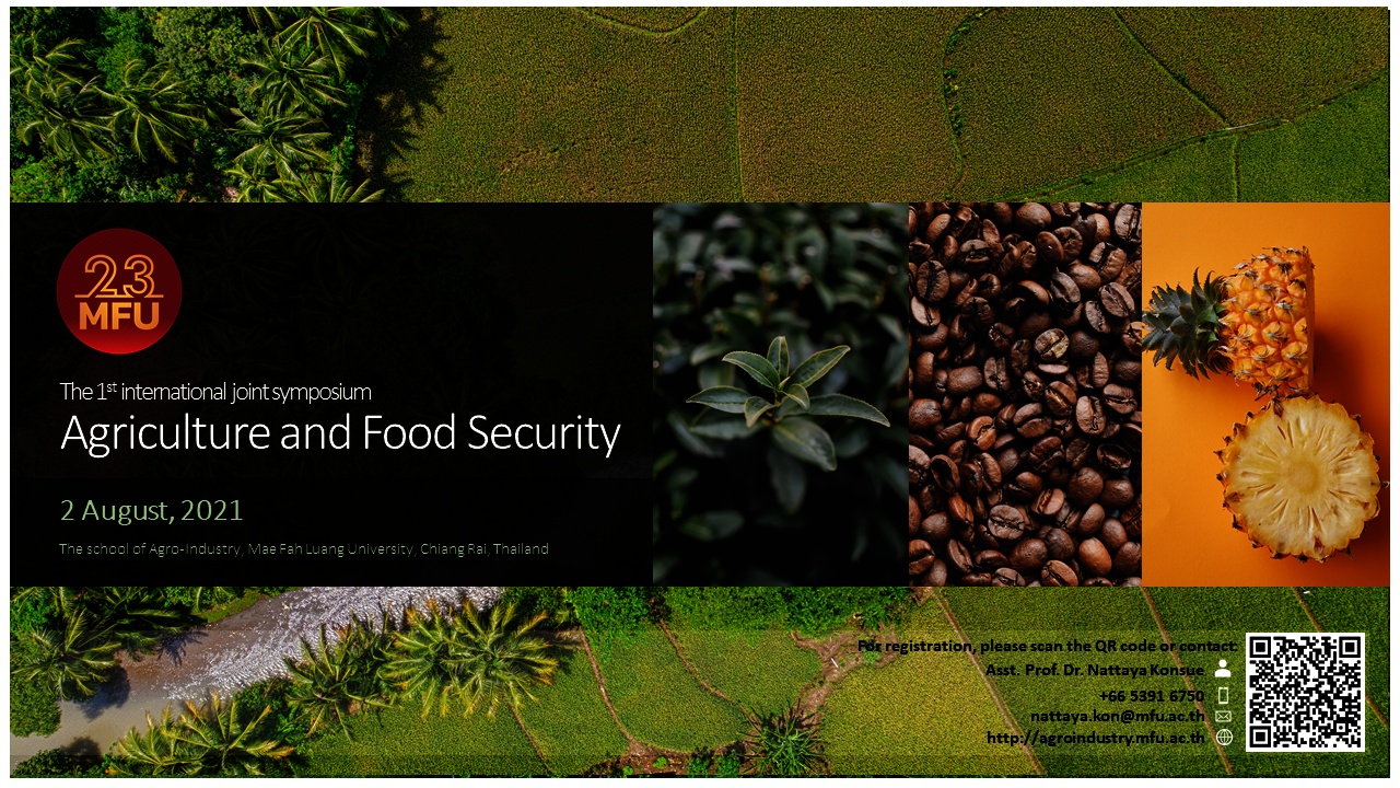 CALL FOR PAPERS: The 1st International Joint Symposium: Agriculture and Food Security 