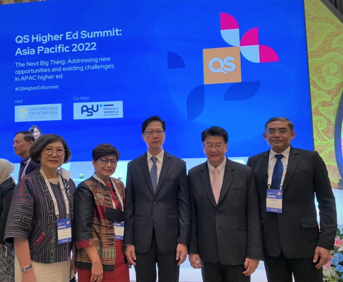 MFU Executives Join QS Higher Ed Summit: APAC 2022