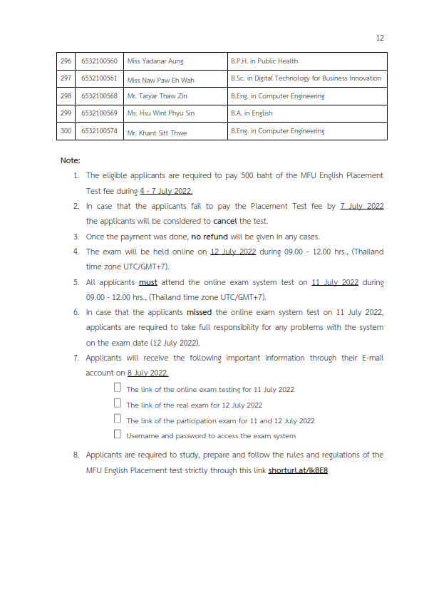 MFU News : รายชื่อผู้มีสิทธิสอบ_placement_test_1_2022_รอบ_1_012.png