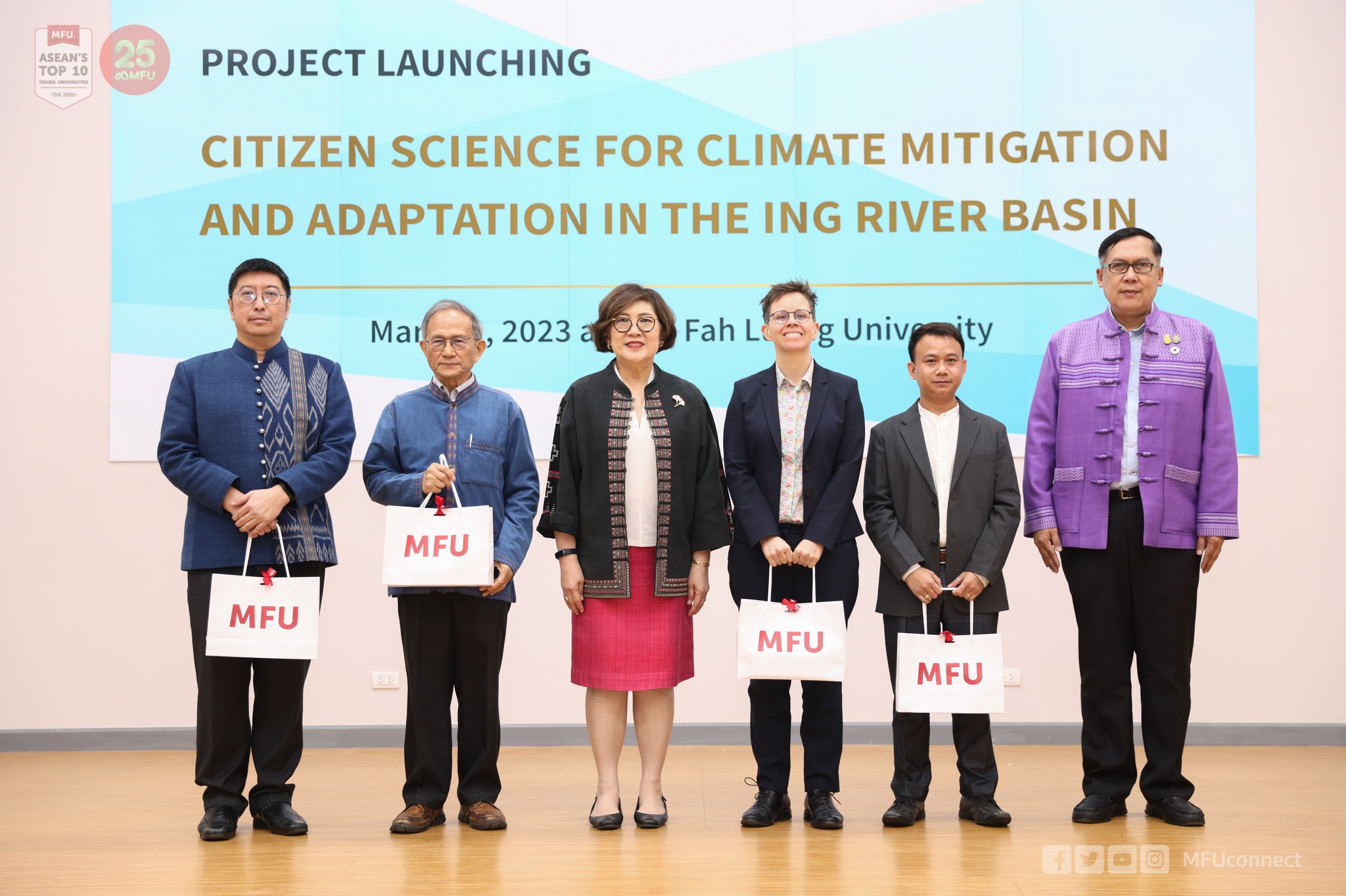 MFU Hosts the Project Launching: “Citizen Science for Climate Mitigation and Adaptation in the Ing River Basin”