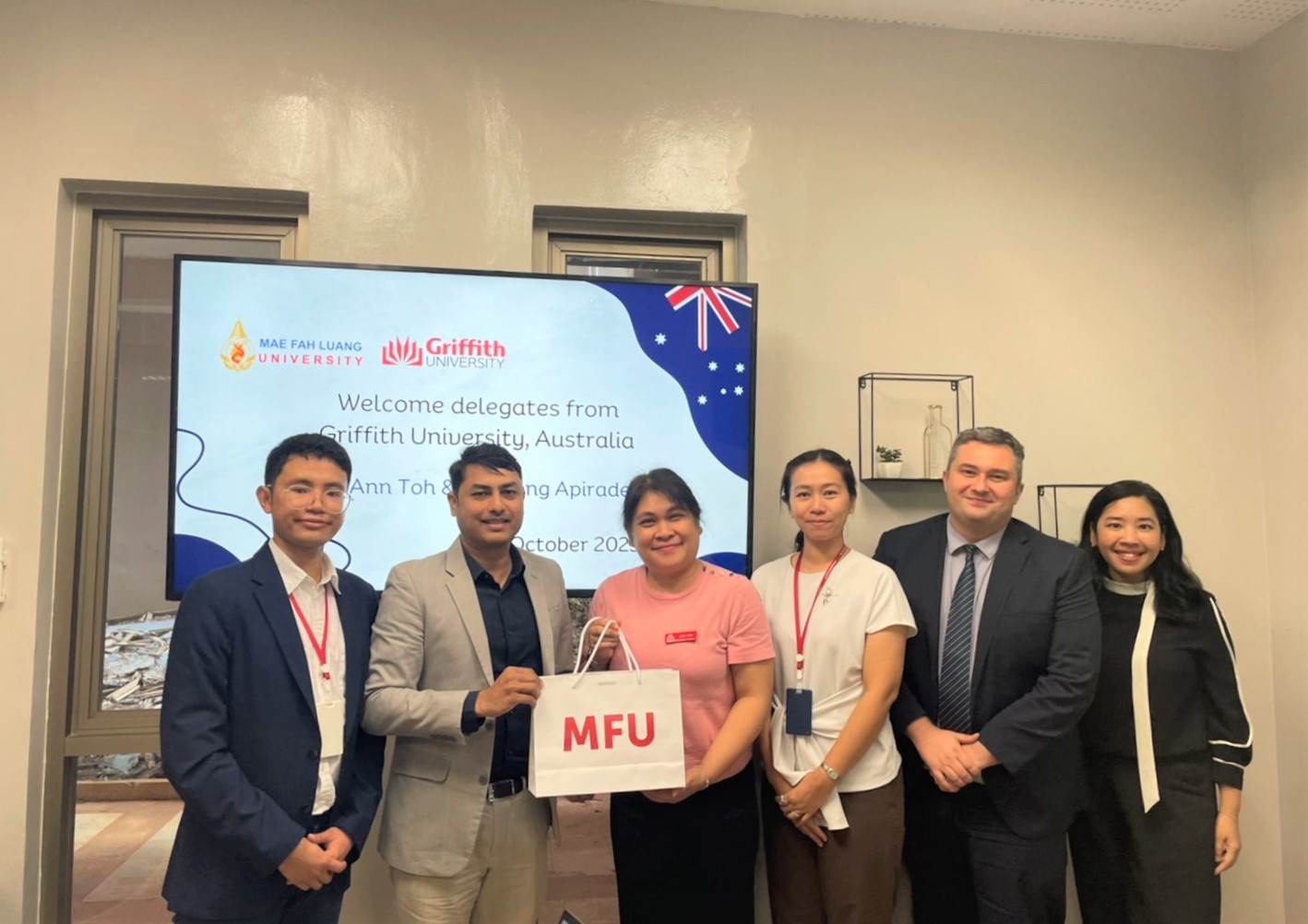 A Visit of Griffith University for Future Cooperation