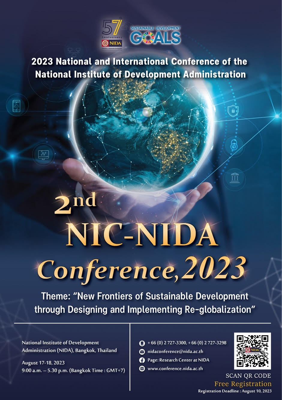 Call for Participations: The 2023 National and International Conference of The National Institute of Development Administration