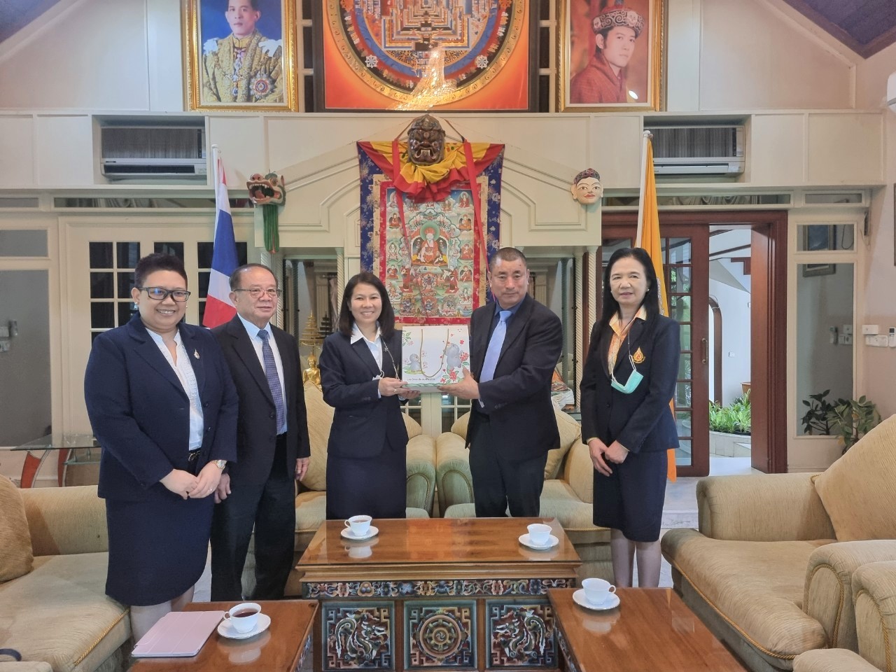 A Visit to The Royal Bhutanese Embassy for Strengthening Collaboration