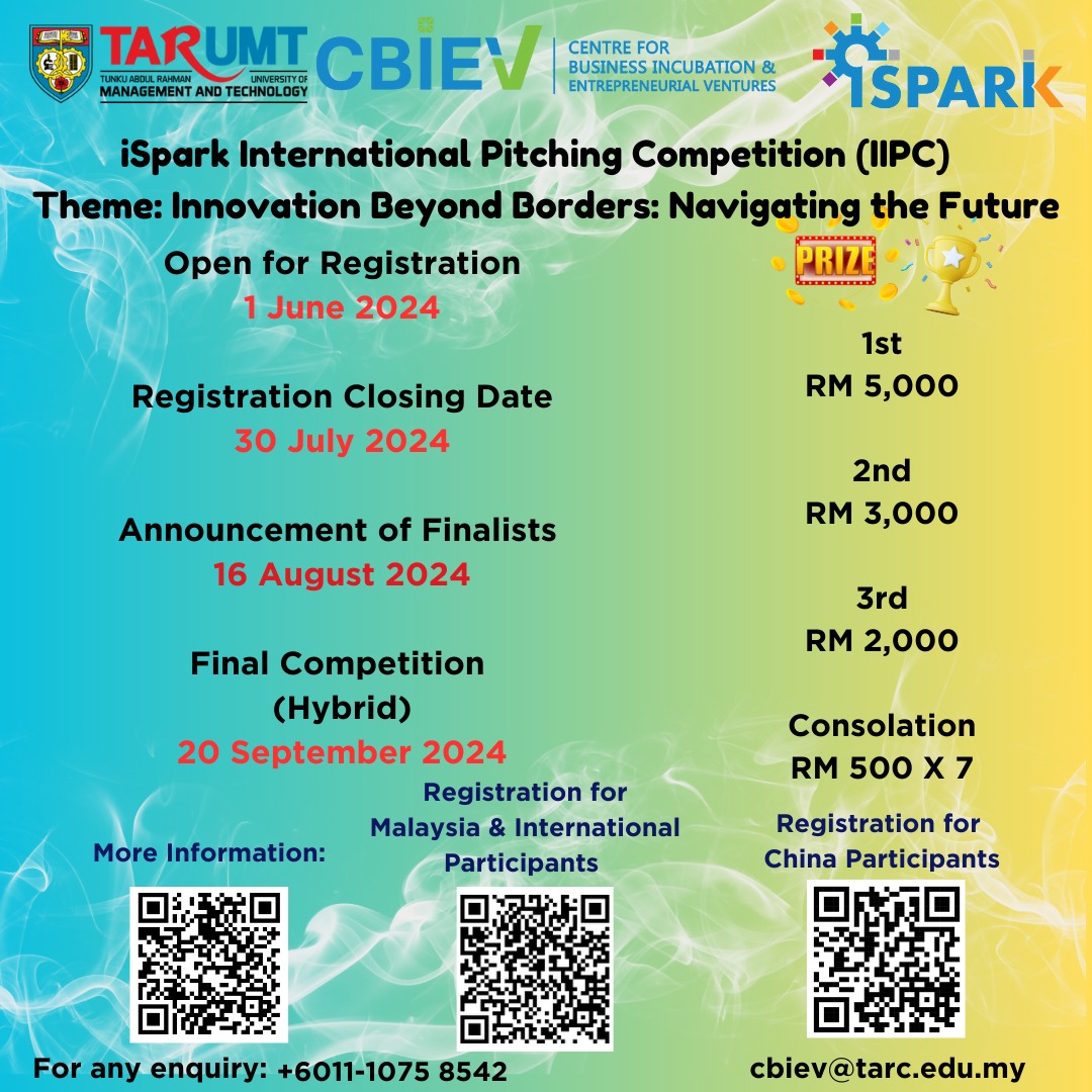 iSpark International Pitching Competition (IIPC) 2024