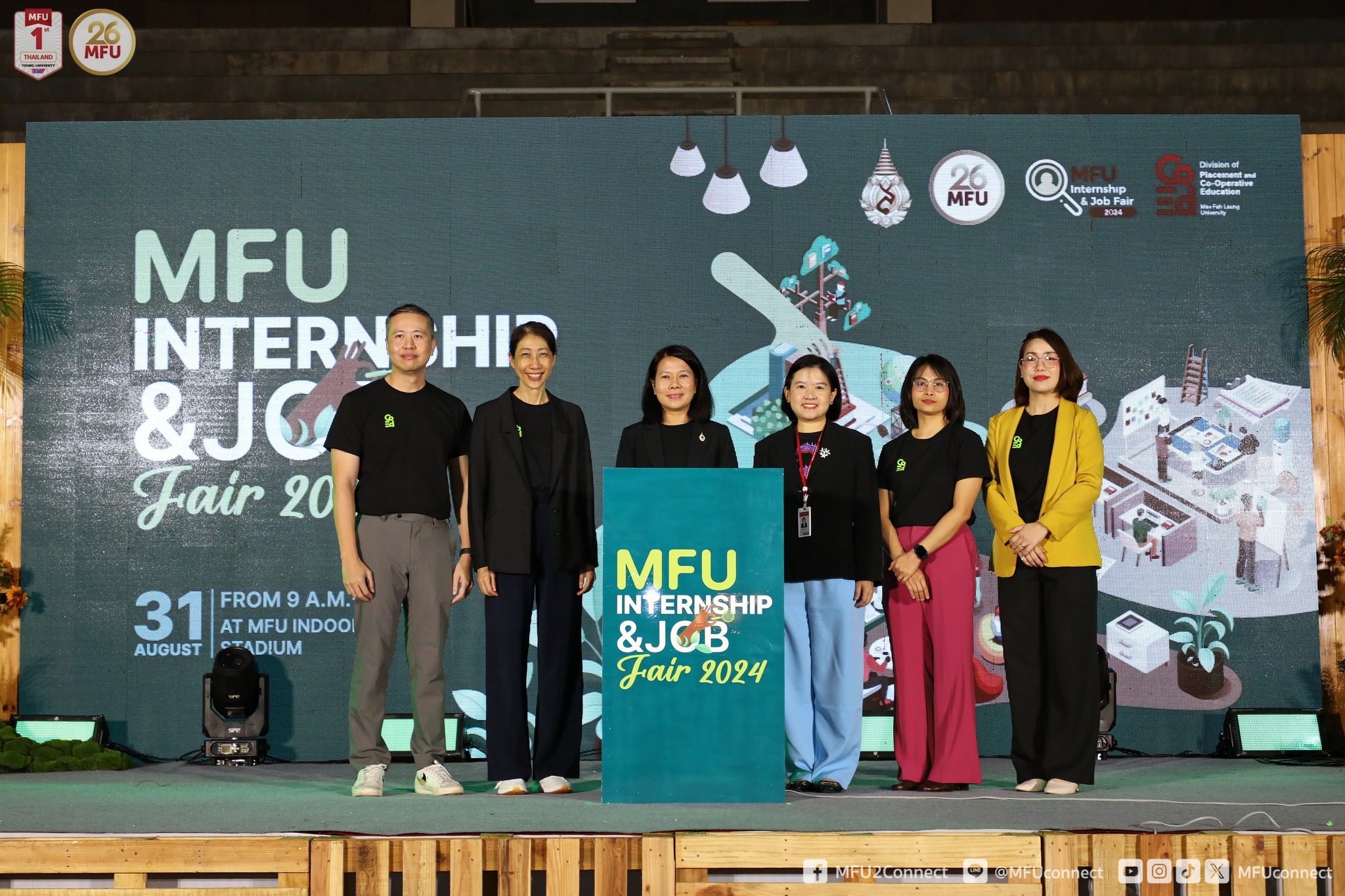 MFU Organises MFU Internship & Job Fair 2024, Bringing Employers to Meet Students