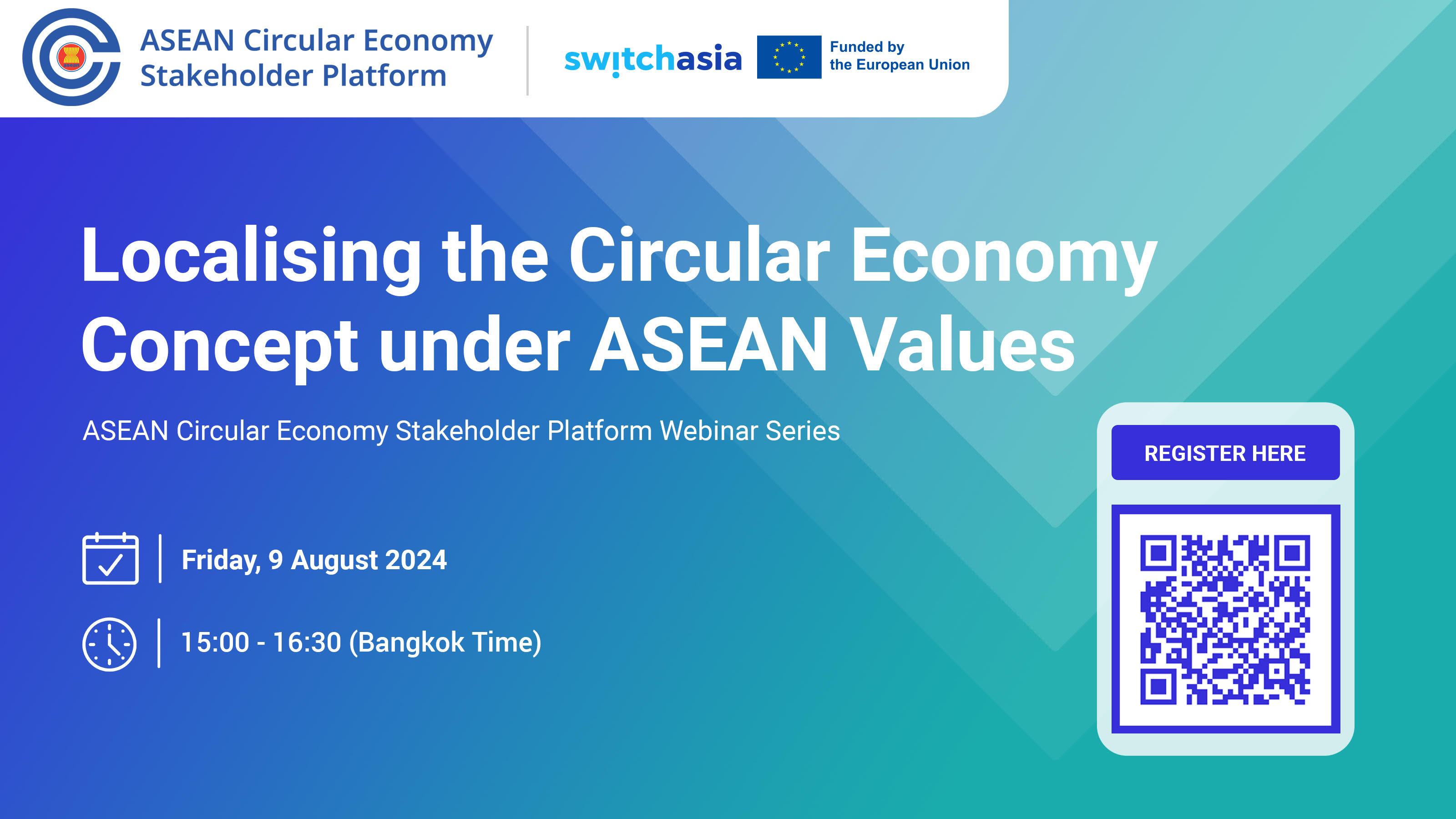Webinar: Localising the Circular Economy Concept under ASEAN Values