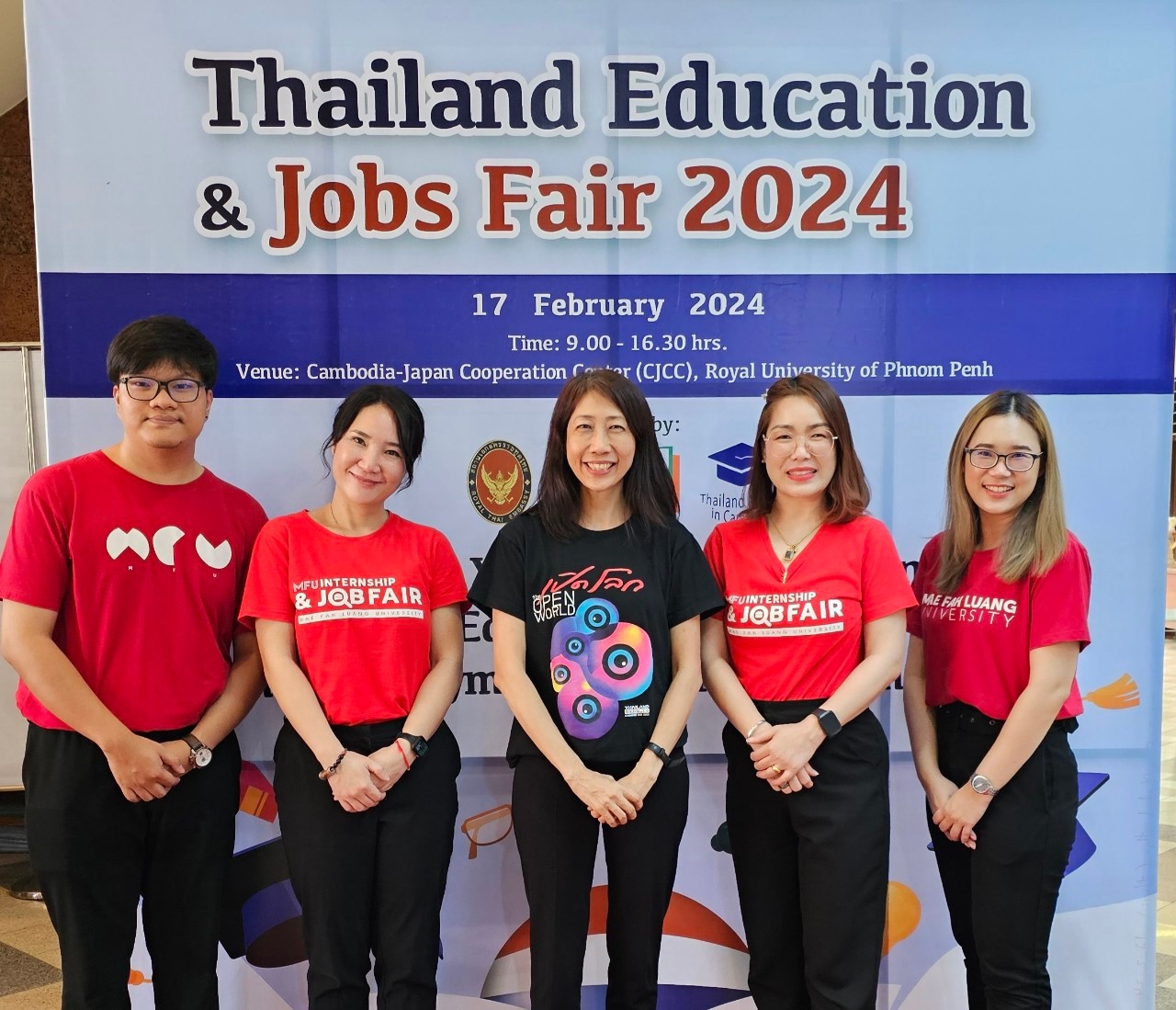 A Visit to Cambodia to Deepen Academic Cooperation and Attend Thailand Education and Jobs Fair 2024