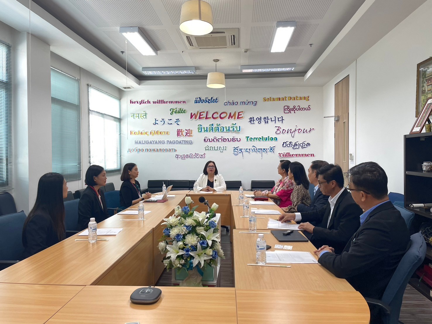 MFU Welcomes Myanmar Delegation to Discuss Hospitality Education