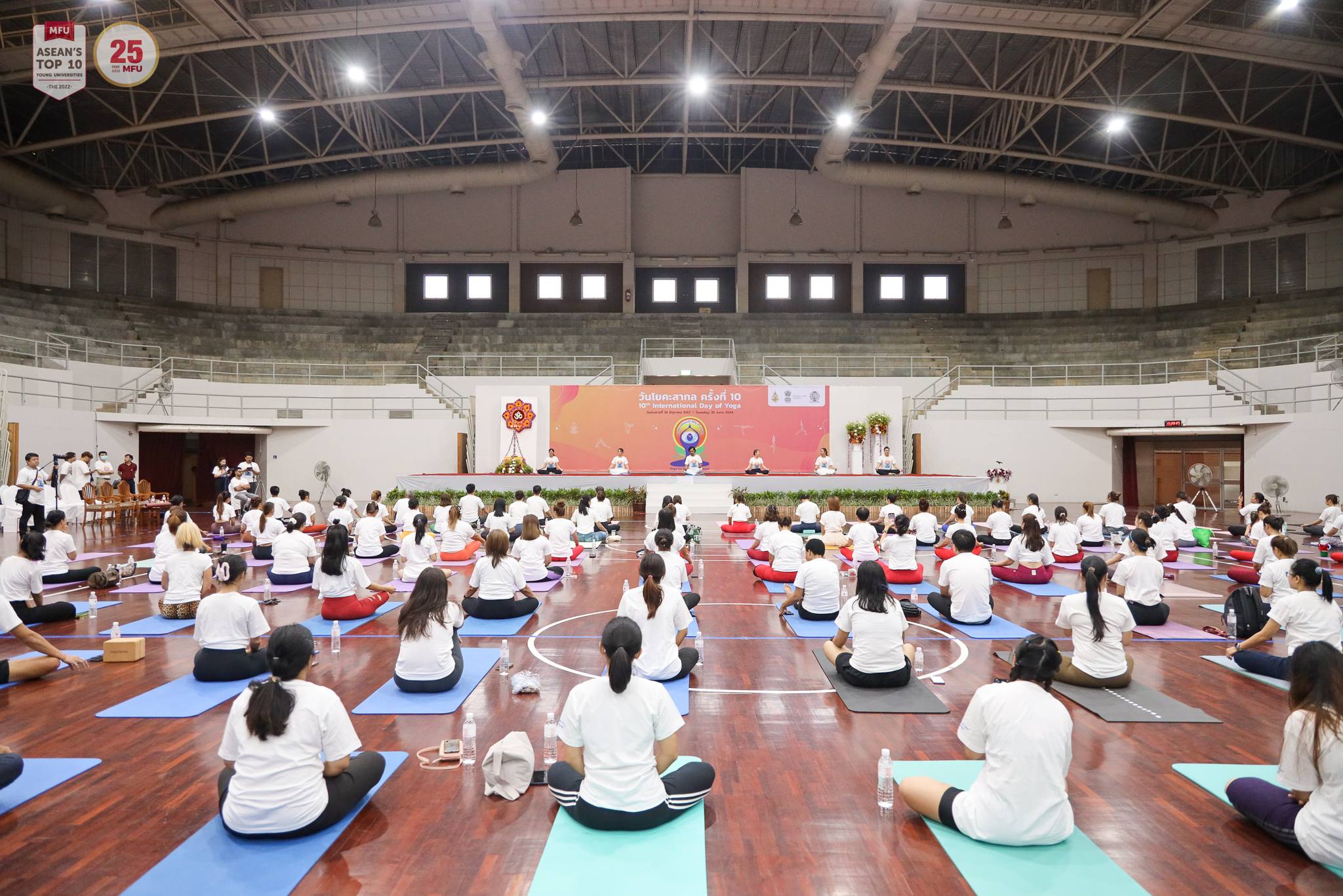 MFU and Consulate of India in Chiang Mai Partner for the International Day of Yoga 