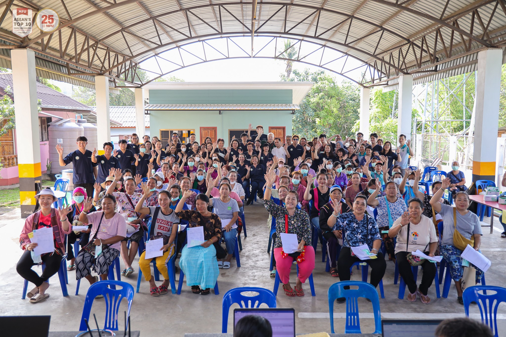 MFU Provides Breast and Cervical Cancer Screening to People in Remote Areas of Chiang Rai