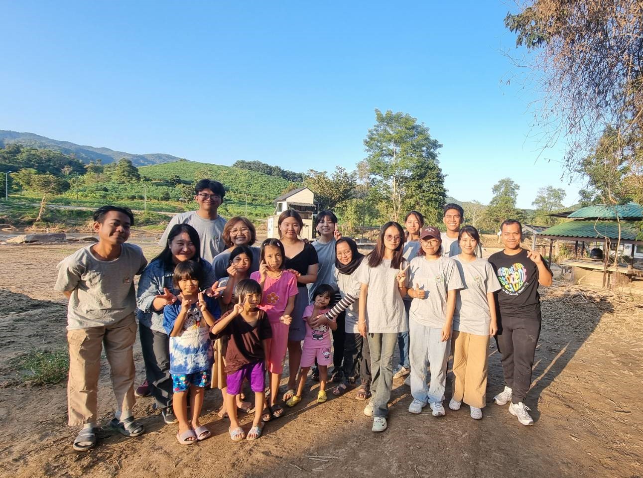 MFU Students Volunteer at Mae Kok Foundation