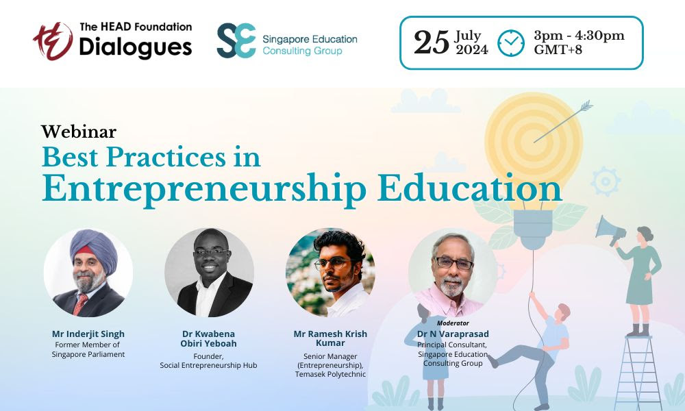 Webinar: Best Practices in Entrepreneurship Education