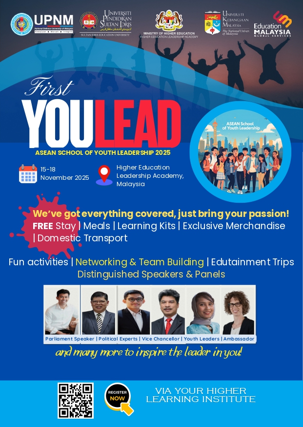 ประชาสัมพันธ์การเปิดรับสมัครนักศึกษามหาวิทยาลัยแม่ฟ้าหลวง เข้าร่วมคัดเลือกเป็นผู้แทนนักศึกษาเพื่อเข้าร่วมโครงการ ASEAN School of Youth Leadership