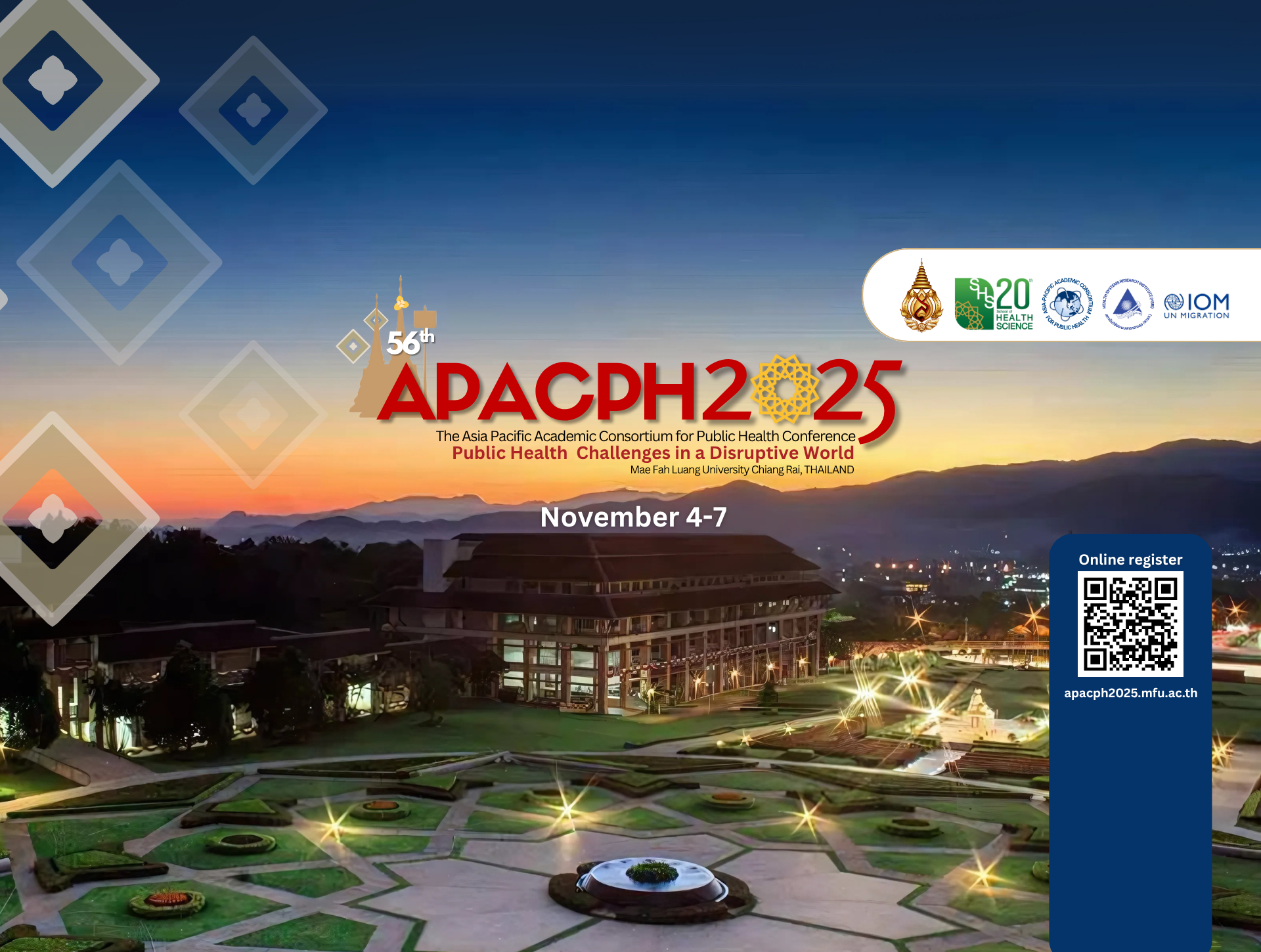 Call for Papers and Participations: the 56th Asia Pacific Academic Consortium for Public Health (APACPH) Conference 2025