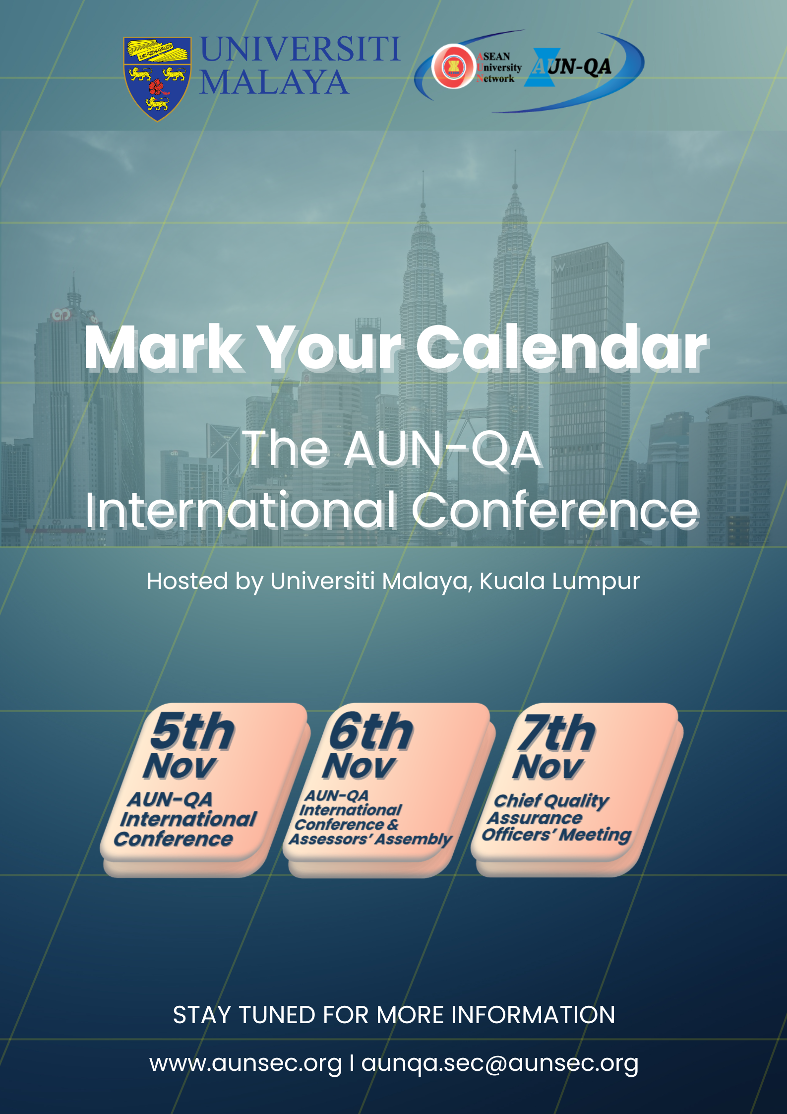 AUN-QA International Conference 2025 hosted by Universiti Malaya 