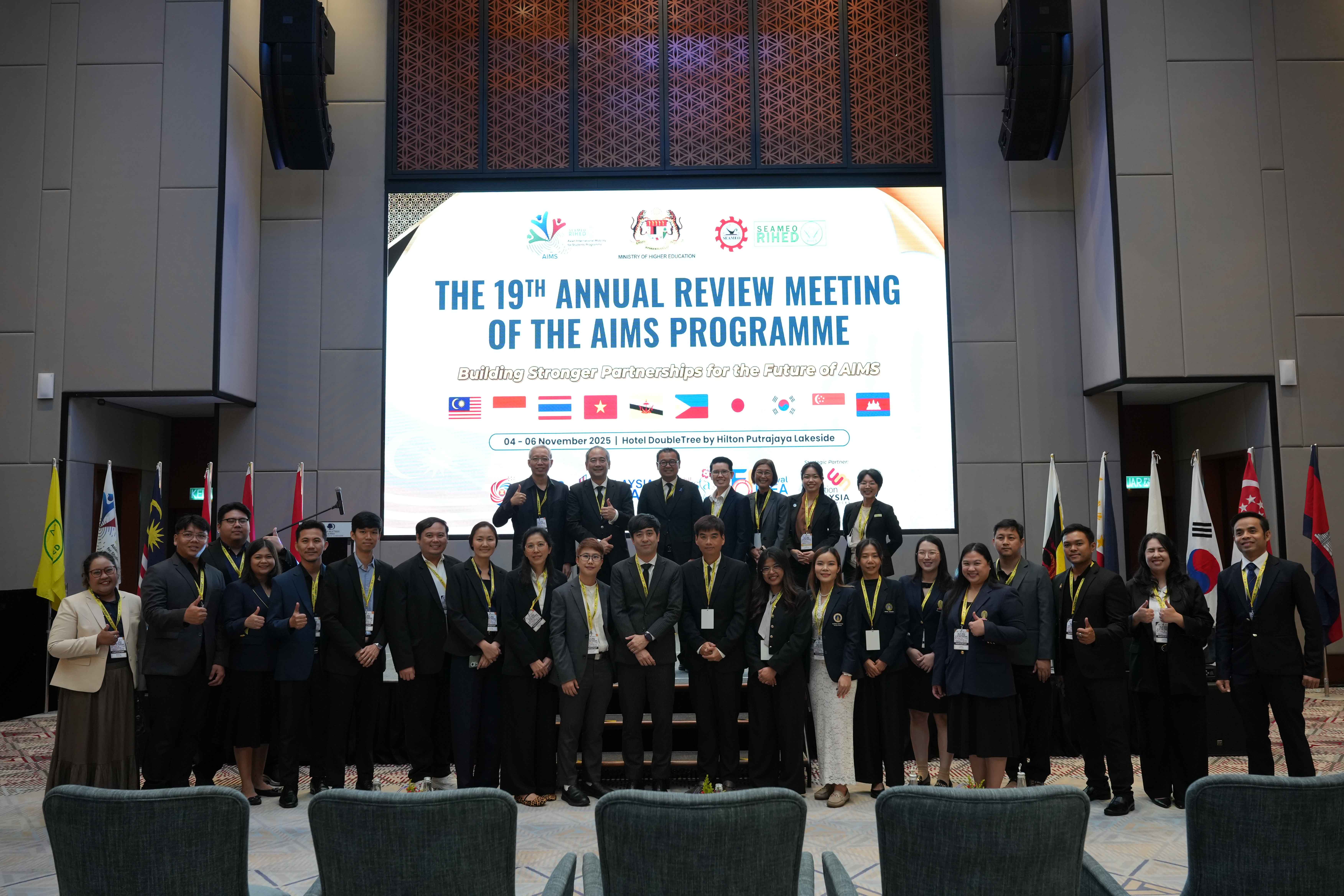 MFU Share Good Practices at the 19th Annual Review Meeting of the AIMS Programme 2025