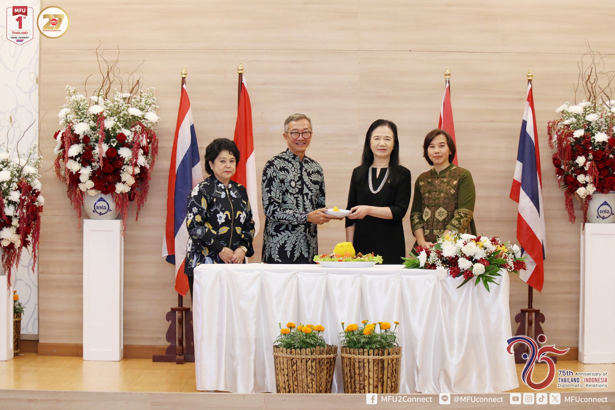 MFU Hosts Vibrant 'Indonesian Day 2025' to Celebrate 75 Years of Thailand–Indonesia Ties