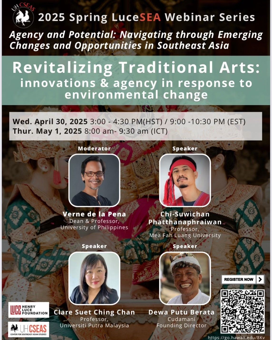 Call for Participations: the 2025 Spring LuceSEA Webinar Series