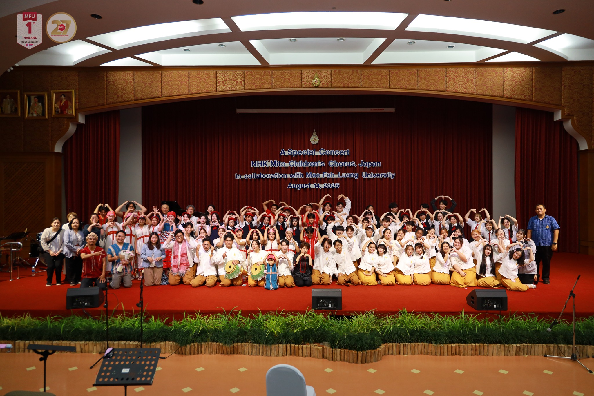MFU and NHK Mito Children's Choir, Japan Host Special Thai–Japanese Cultural Exchange Concert