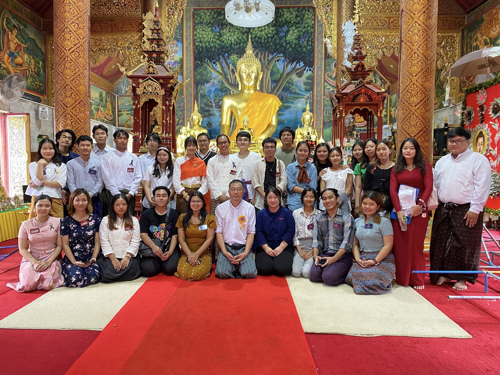 MFU Students Join Local Community for Kathina Ceremony, Promoting Intercultural Harmony