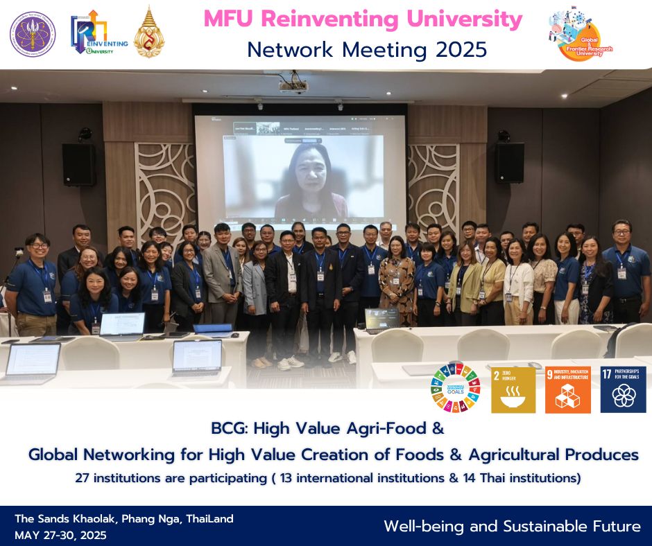 MFU Organises International Research Proposal Development Workshop to Advance Over 40 Tier 1/Q1 Publications Aligned with the SDGs