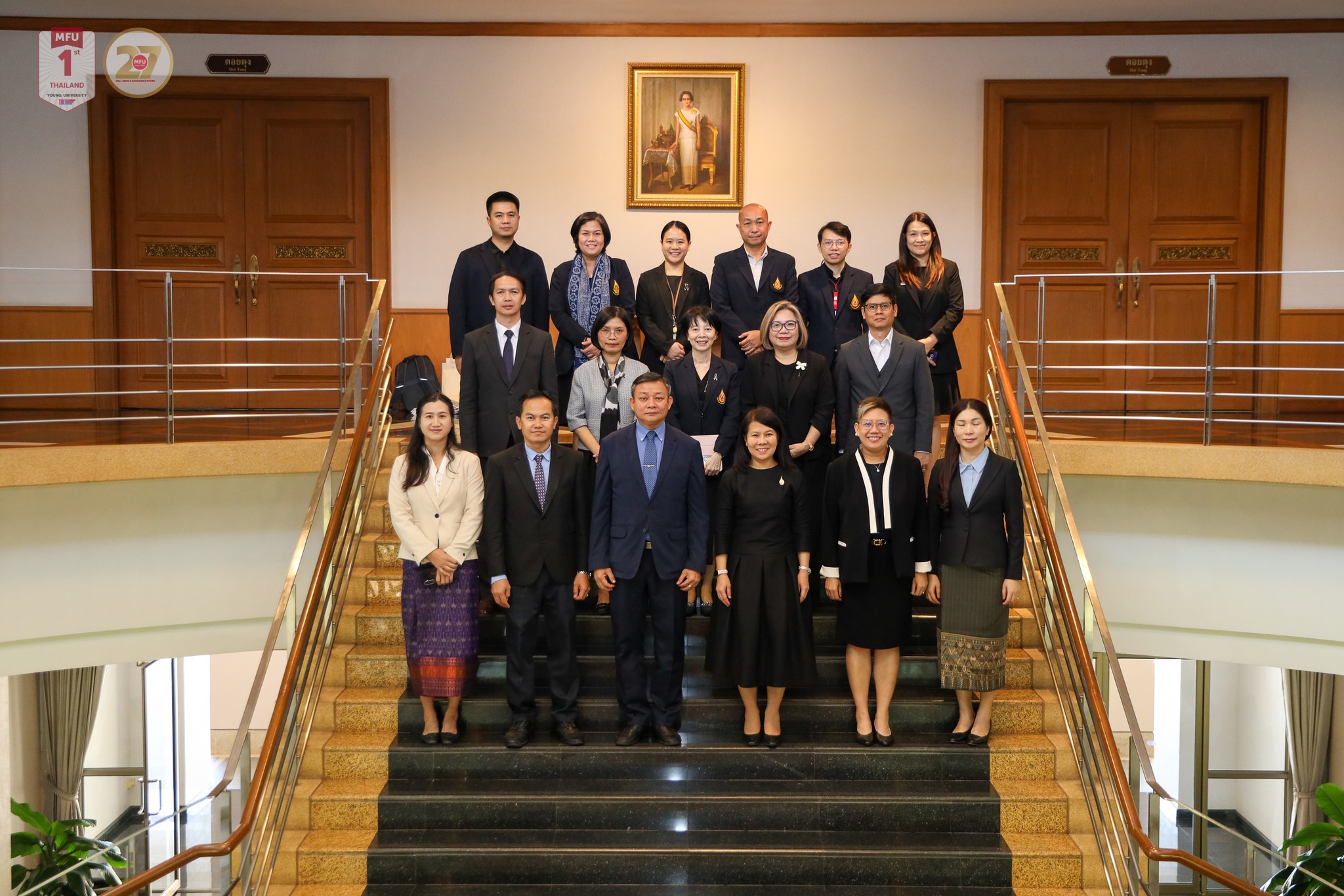 MFU Welcomes Souphanouvong University for Academic Cooperation Meeting