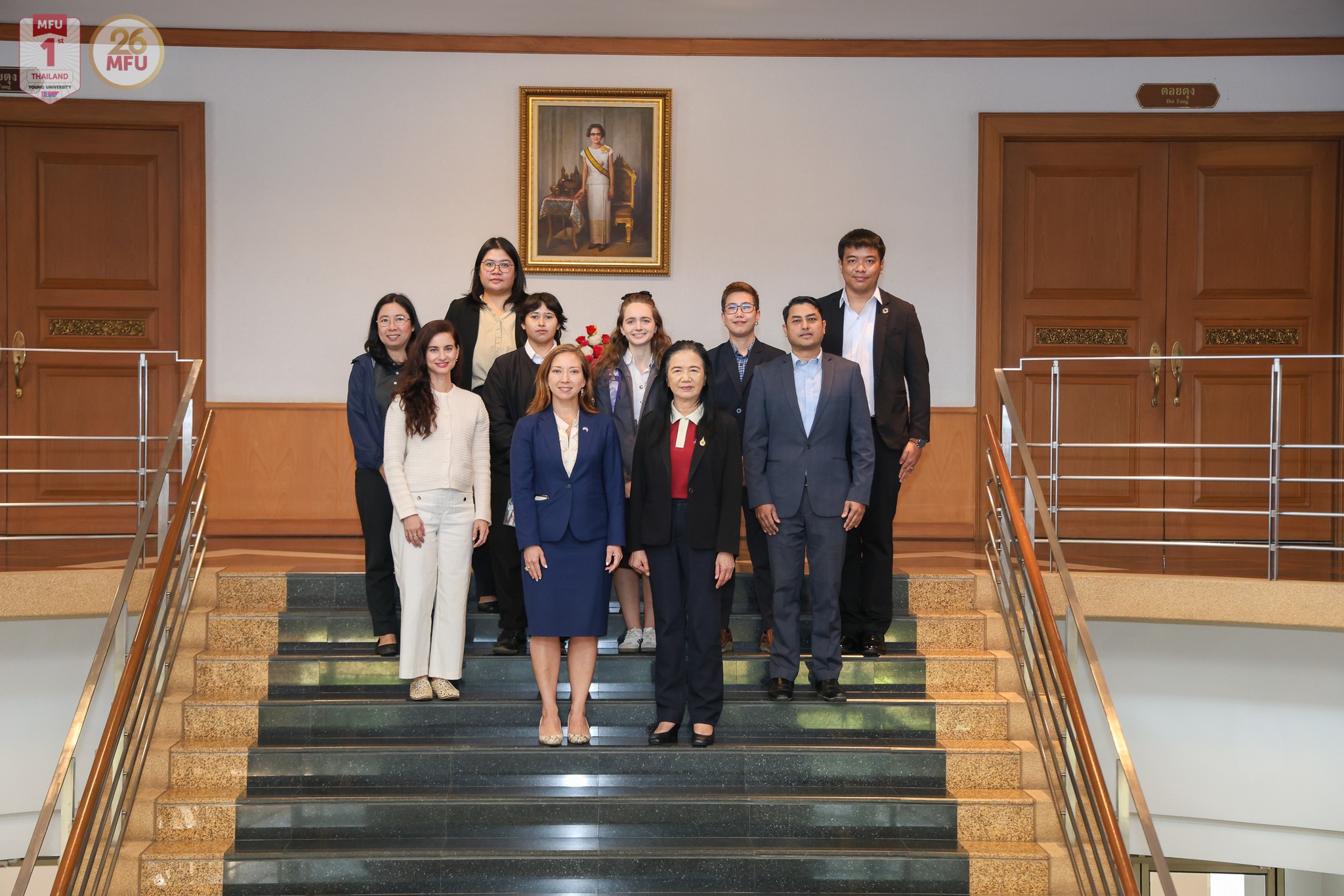 A Visit from the U.S. Consulate General of Chiang Mai for Propelling Academic and Cultural Cooperation