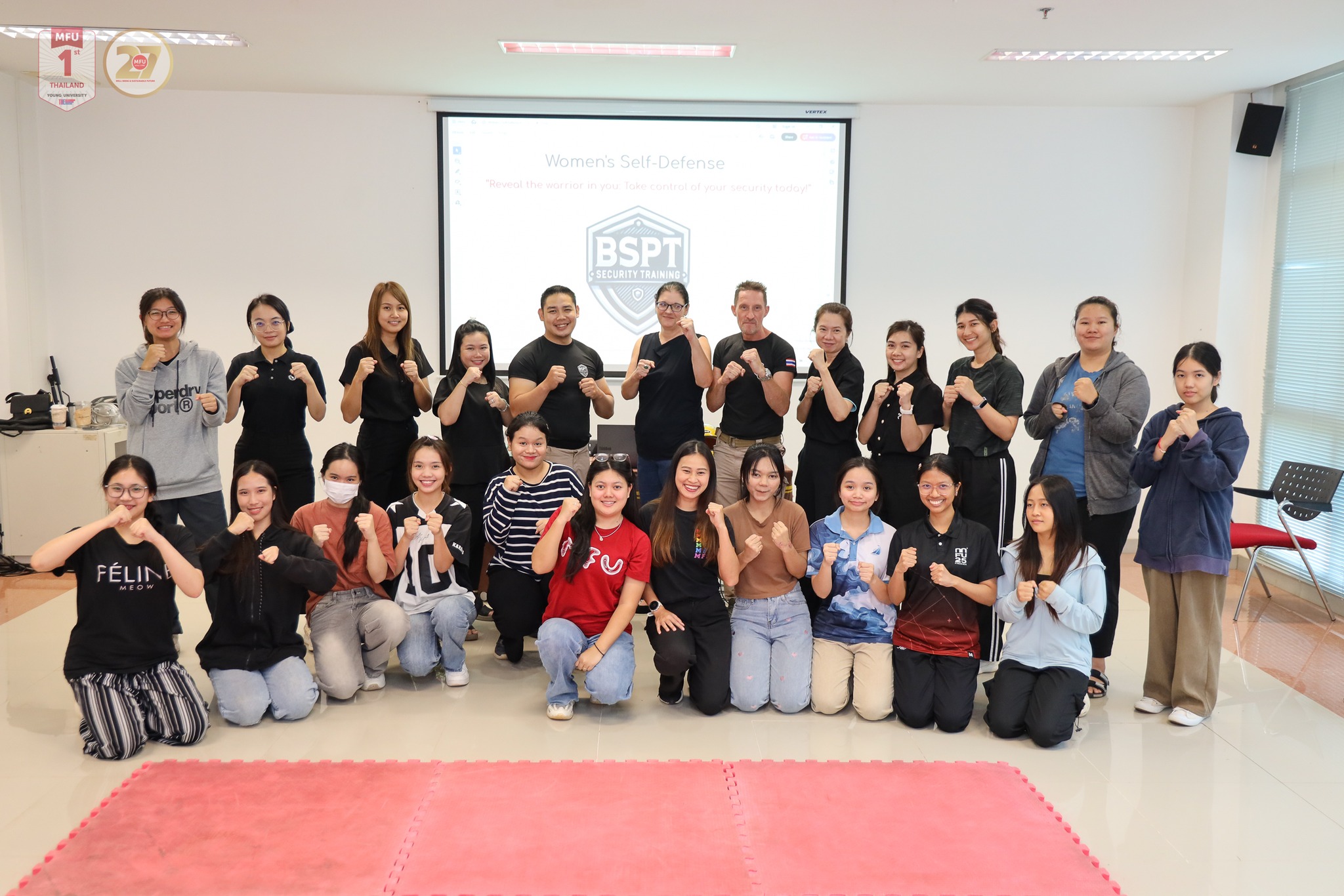 MFU Organises “Women Empowerment” Workshop: Equipping Women with Self-Defense Skills and Safety Awareness