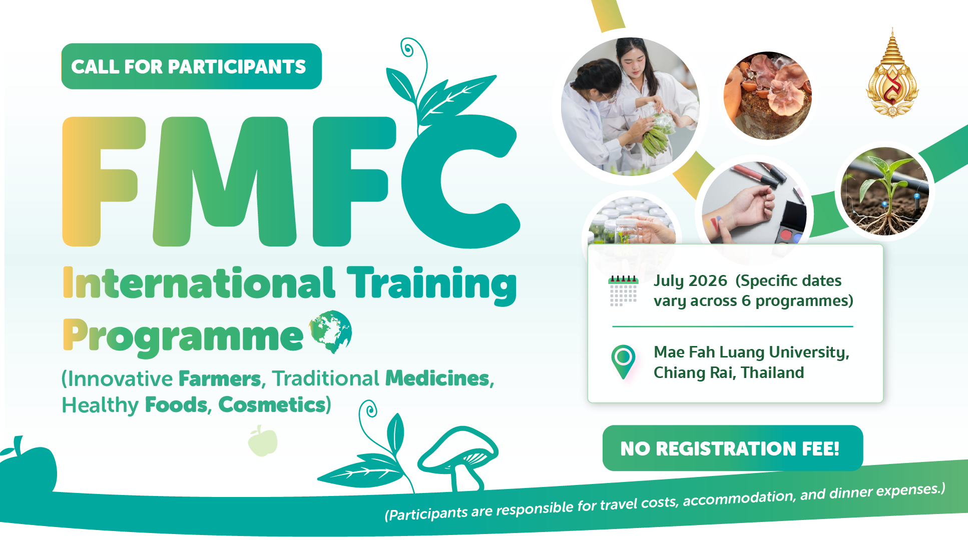Invitation to Apply: FMFC International Training Programme 2026 (Registration Now Open)