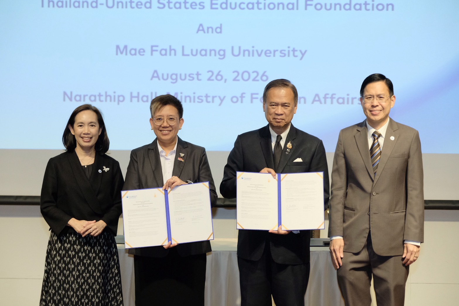 MFU and Fulbright Strengthen Thailand–U.S. Education Network to Foster Global Citizens