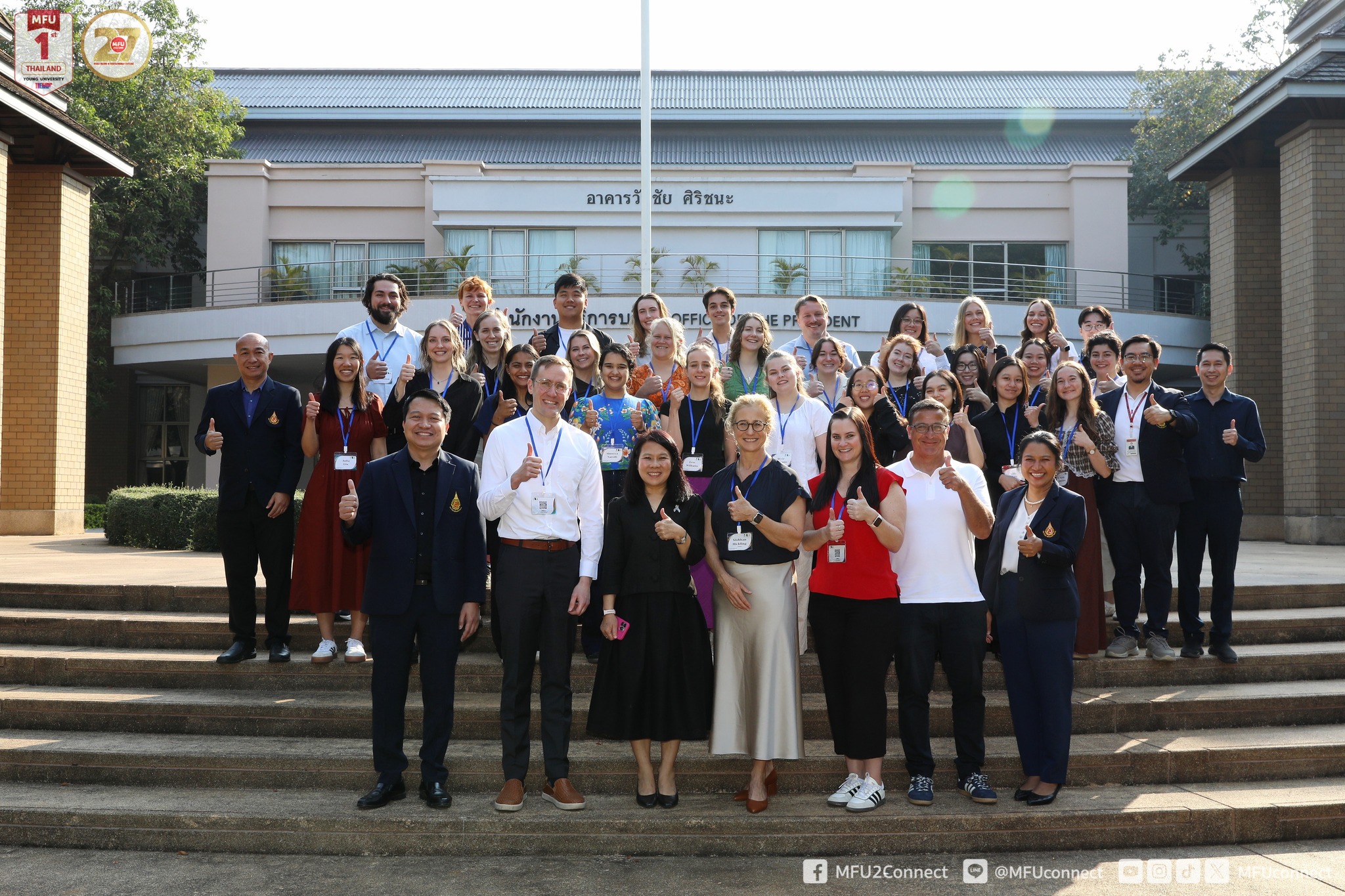 MFU Expands Cross-Border Public Health Collaboration with Leading Universities from Australia and the United States