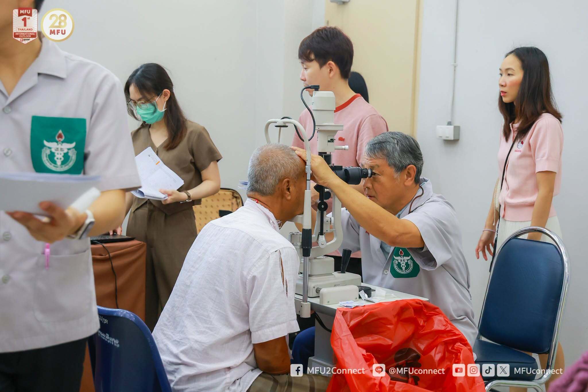 MFU Partners with Mae Fah Luang Foundation, PMMVF, and Network Partners to Announce Cataract Surgery Campaign Results