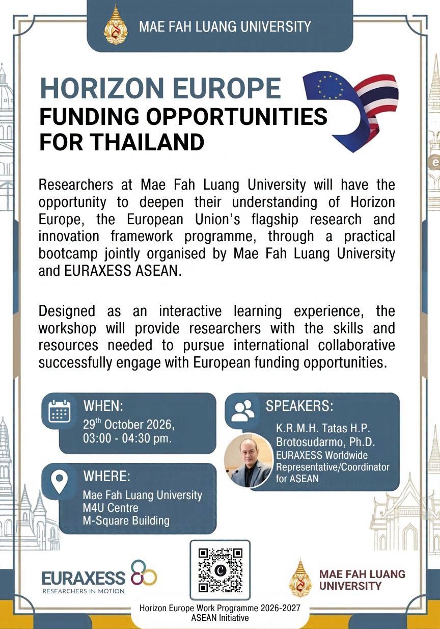 Horizon Europe Funding Opportunities for Thailand
