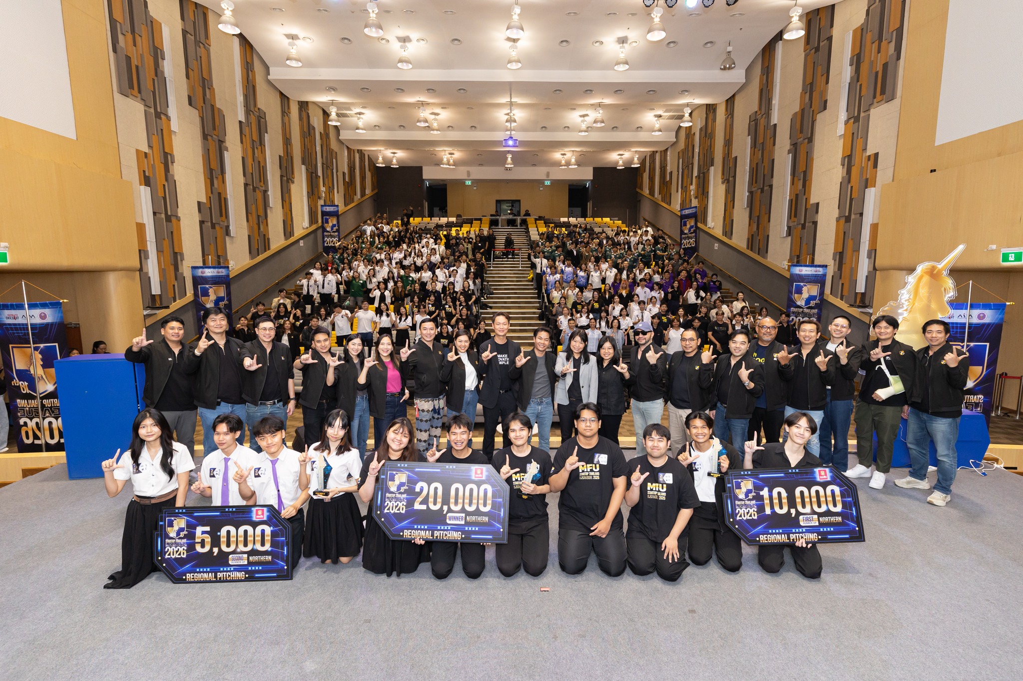 MFU Students Sweep 1st and 2nd Place at Startup Thailand League 2026 Northern Regional Round